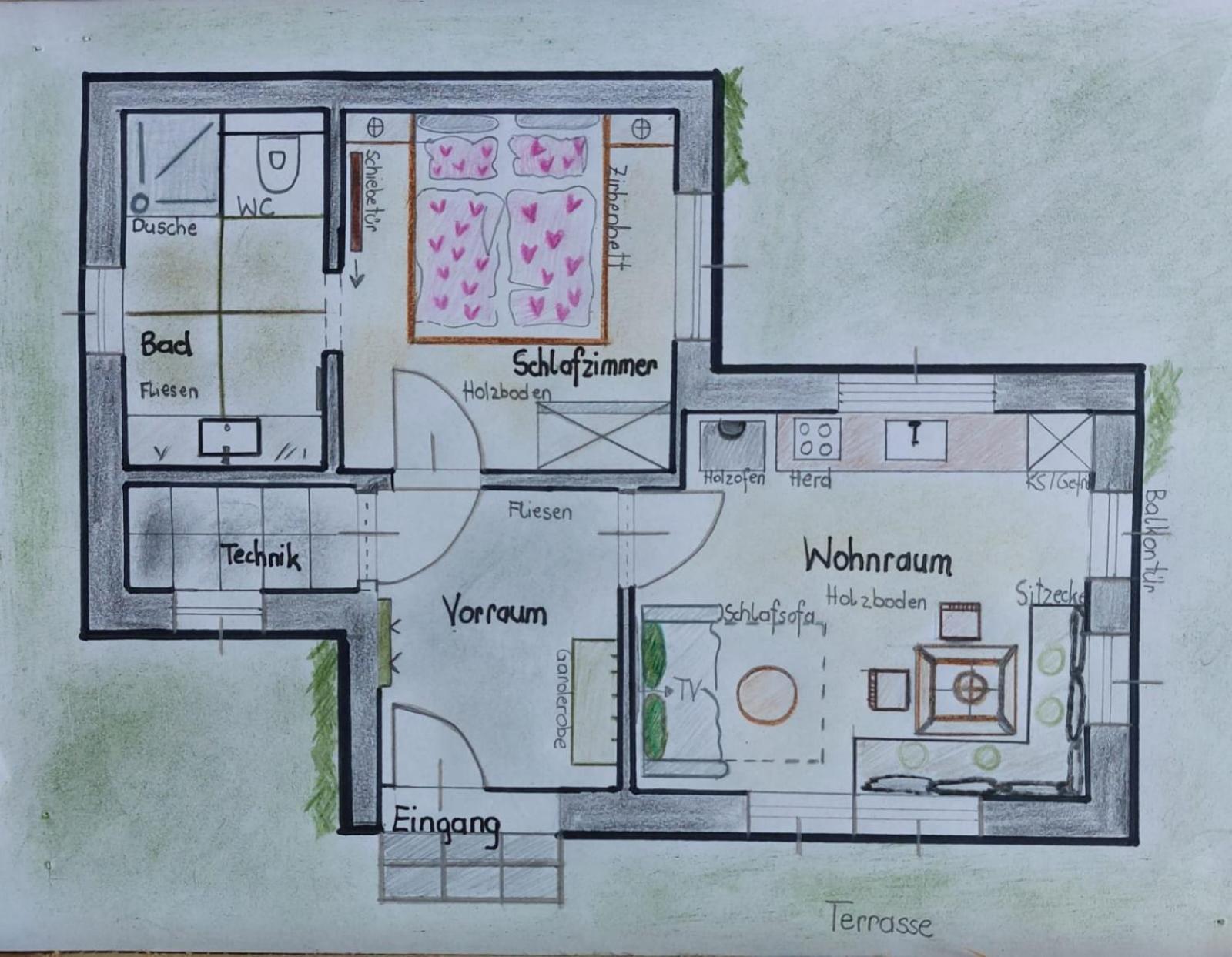 Huette Neuhaus Villa Annaberg im Lammertal Eksteriør billede